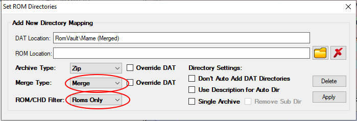 Set Merge Type